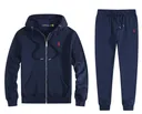 Zip-up embroidered hoodie and sweatpants set - photo 30